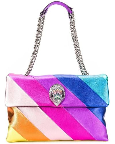 Kurt Geiger Rainbow Shop Kensington Leather Crossbody Bag - Multicolour