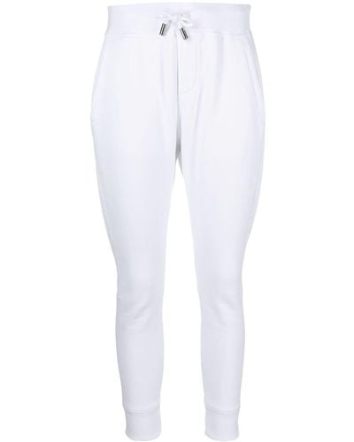 DSquared² Pantalones de chándal con estampado Icon - Blanco