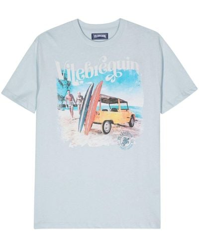 Vilebrequin Camiseta con estampado gráfico - Gris