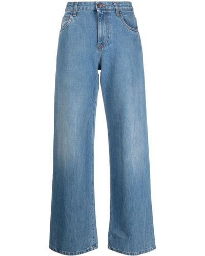 The Row Low Waist Jeans - Blauw