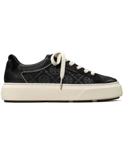 Tory Burch T Monogram Ladybug Sneakers - Black