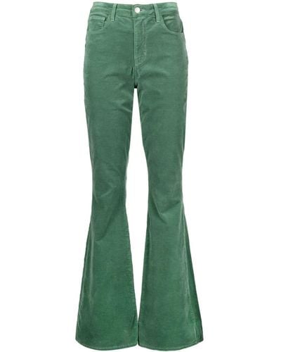 L'Agence Selma Bootcut Jeans - Green