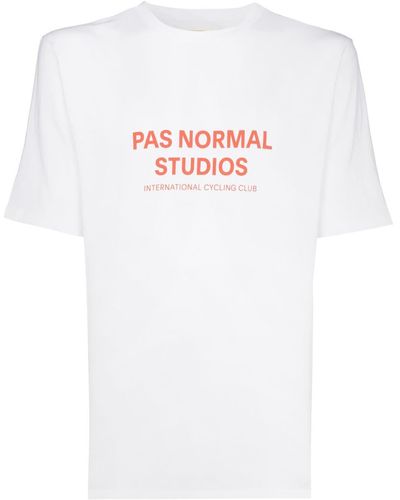Pas Normal Studios ロゴプリント Tシャツ - ホワイト