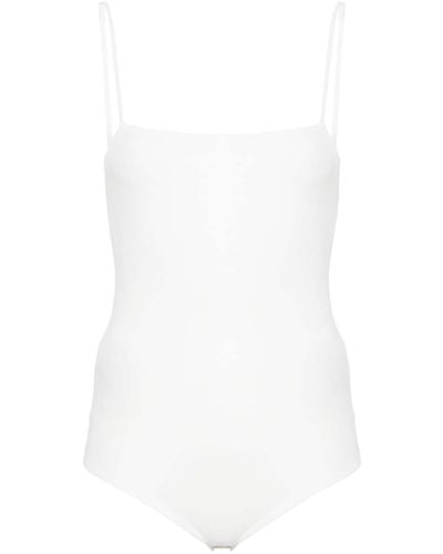 Jil Sander Square-neck Bodysuit - White