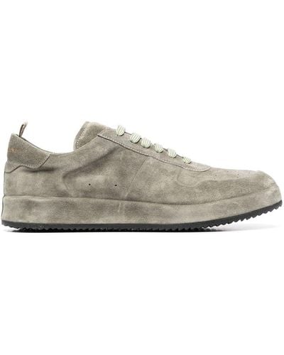 Officine Creative Logo-print Lace-up Trainers - Grey