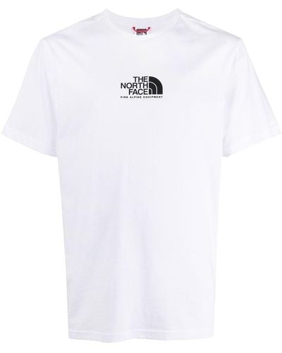 The North Face T-shirt Met Logoprint - Wit