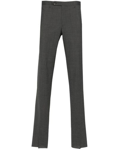 Rota Pressed-crease Pants - Grey