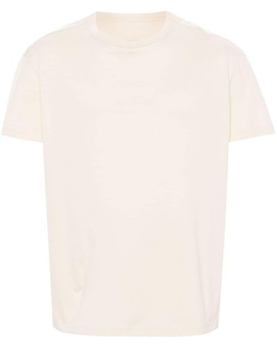 Maison Margiela Camiseta con logo bordado - Neutro