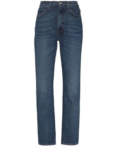 Totême Regular-fit Vintage-wash Jeans - Blue