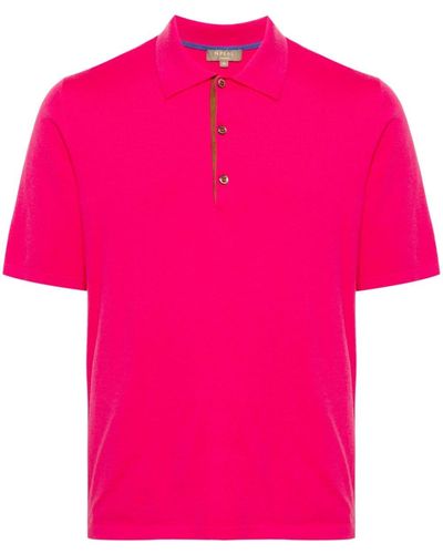 N.Peal Cashmere Rock Poloshirt - Pink