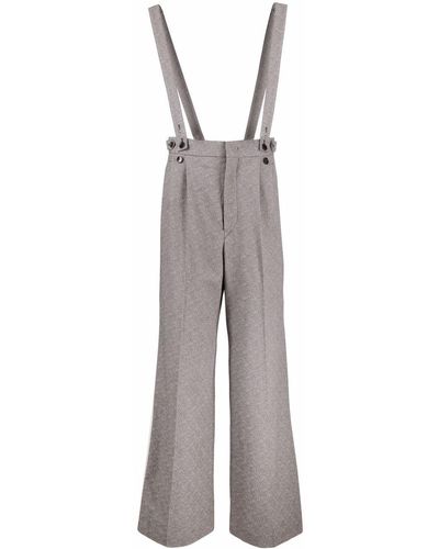 Isabel Marant Jessica Wide-leg Trousers - Grey