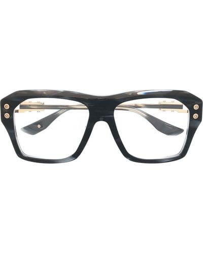 Dita Eyewear Lunettes de vue Grand Apx à monture carrée - Marron