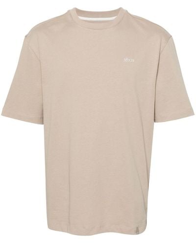BOGGI Camiseta con logo bordado - Neutro