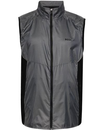 BOSS Water-repellent Lightweight Jacket - Grey