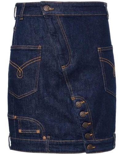 Moschino Jeans Upside Down デニムシャツ - ブルー
