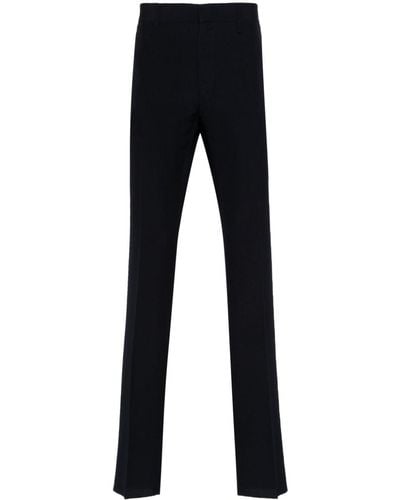 Givenchy Wool Tailored Trousers - Blue