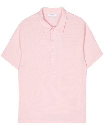 GIMAGUAS Enzo Cotton Polo Shirt - Pink
