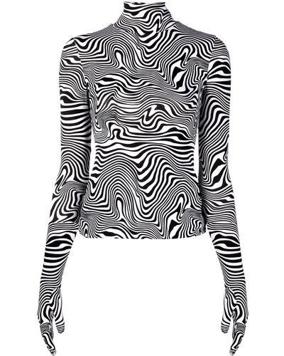 Vetements Camiseta con estampado de cebra - Multicolor