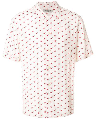 AllSaints Cherry Print Shirt - Multicolor