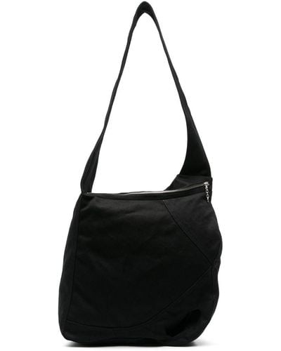 Kiko Kostadinov Deultum Cotton Cross Body Bag - Black