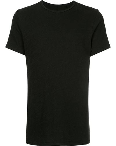 Rag & Bone T-Shirt mit Rundhalsausschnitt - Schwarz