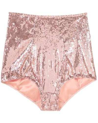 Dolce & Gabbana Slip mit Pailletten - Pink