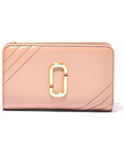 Marc Jacobs Compact Leather Wallet - Pink