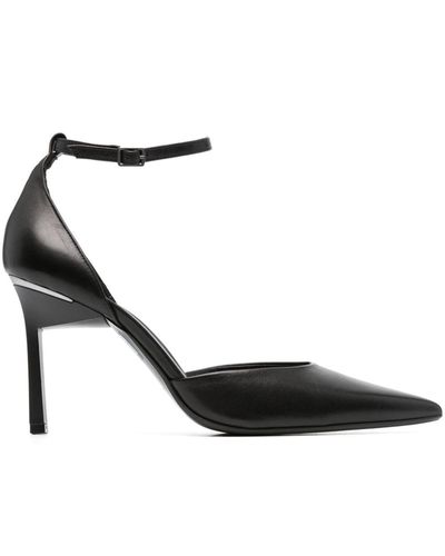 Calvin Klein Geo Stil 90mm Court Shoes - Black
