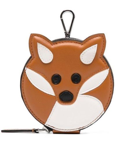 Maison Kitsuné Fox Head 財布 - ホワイト