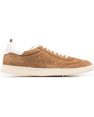 Officine Creative Low-top Suede Trainers - Multicolour