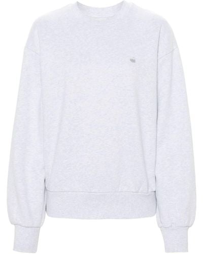 Carhartt Katoenen Sweater - Wit