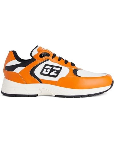 Giuseppe Zanotti Gz Runner Low-top Sneakers - Orange