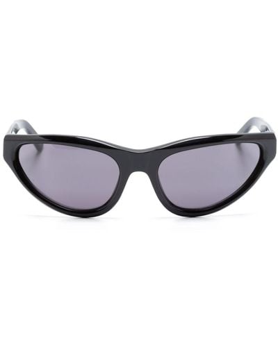Marni Gafas de sol Mavericks con montura oval - Negro