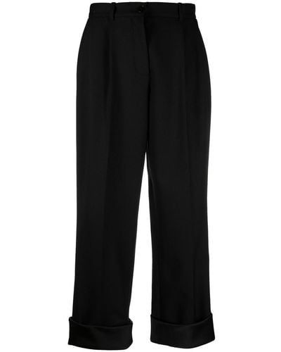 The Row Pleat-detail Four-pocket Tailored Pants - Black