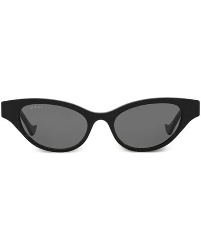 Gucci Gafas de sol con montura cat eye - Marrón