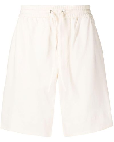 3.1 Phillip Lim Pantalones cortos de deporte con rayas laterales - Blanco