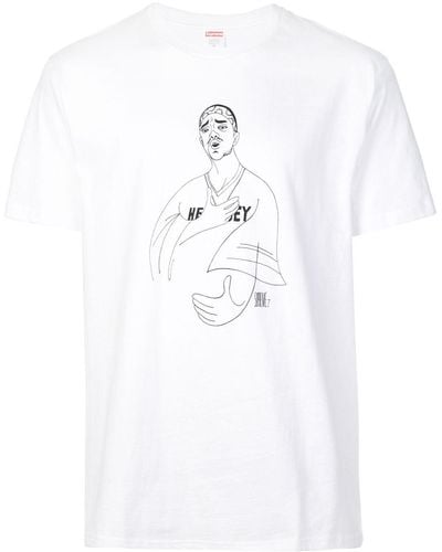 Supreme Prodigy Illustration-print T-shirt - White