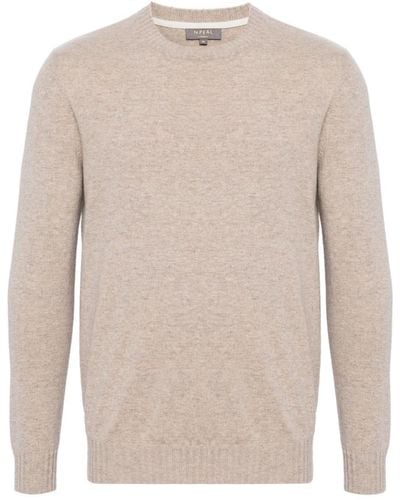 N.Peal Cashmere Shoreditch Organic-cashmere Sweater - Natural