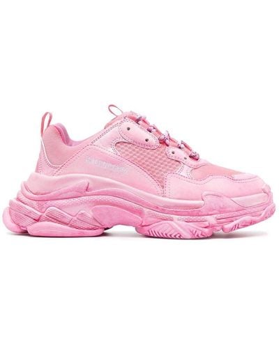 Balenciaga Triple S Low-top Sneakers - Pink