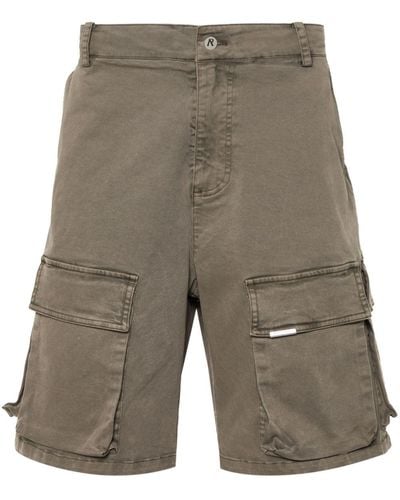 Represent Multi-Pockets Cargo Shorts - Grey