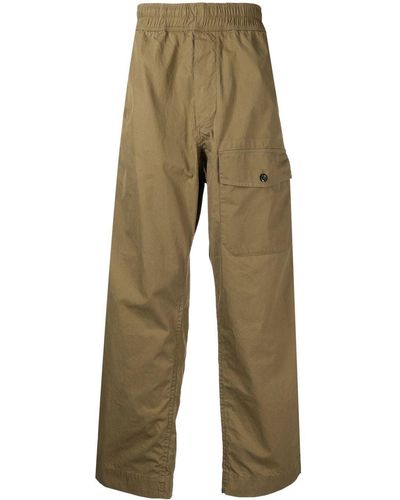 Margaret Howell Cargo Cotton Trousers - Green