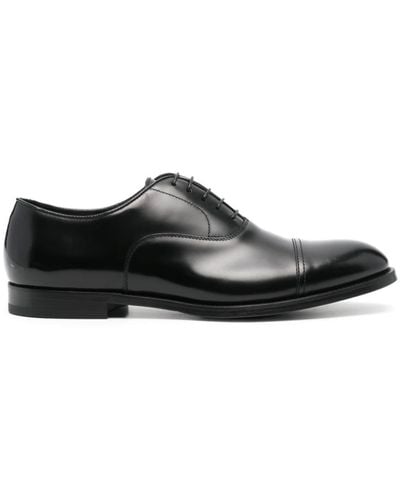 Doucal's Derby-Schuhe aus Leder - Schwarz