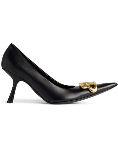 Balenciaga Flex Bb 90mm Court Shoes - Black