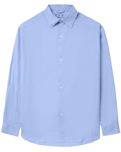 mfpen Generous Hemd aus Baumwolle - Blau