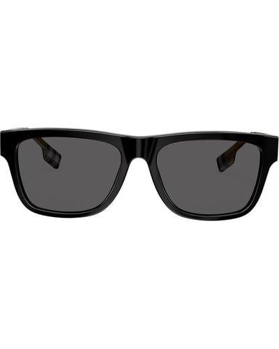 Burberry Gafas de sol con montura cuadrada - Negro