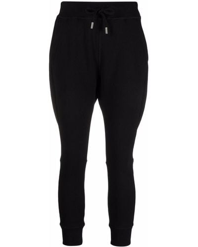 DSquared² Pantalon de jogging à logo imprimé - Noir