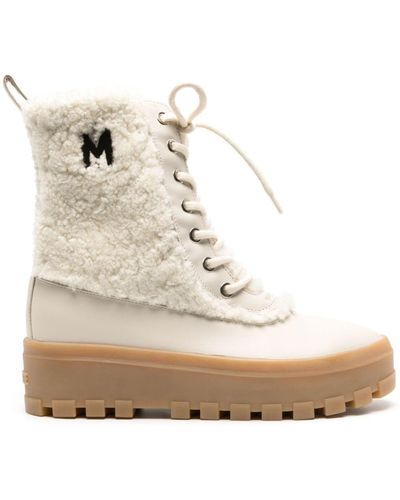 Mackage Stivali Hero con fodera in shearling - Neutro