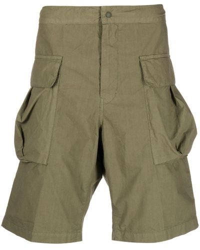 Aspesi Knee-length Cargo Shorts - Green