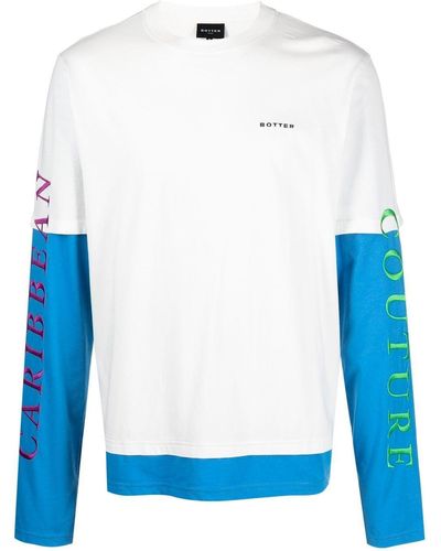 BOTTER Logo Print Sweatshirt - Blue
