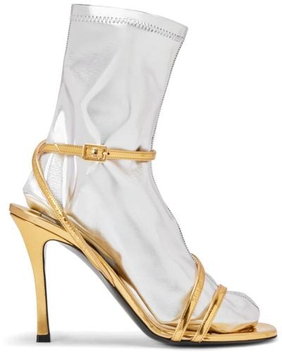 Stella McCartney Double-chromatic 100mm Boots - White